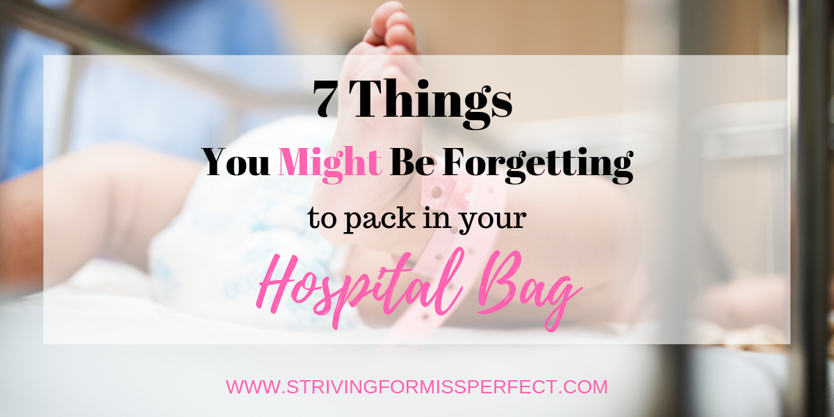 7 Things You Might Be Forgetting to Pack in Your Hospital Bag