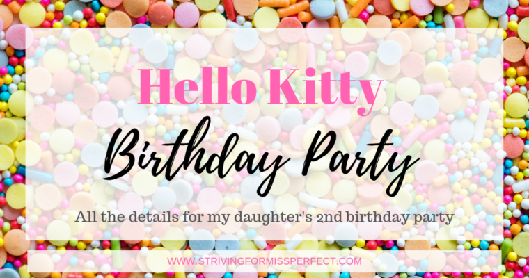 Hello Kitty Themed Birthday Party
