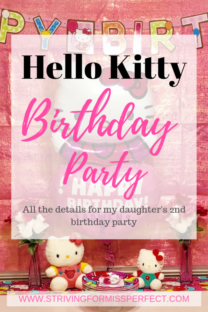 Hello kitty themed birthday party #toddlerbirthday #hellokitty