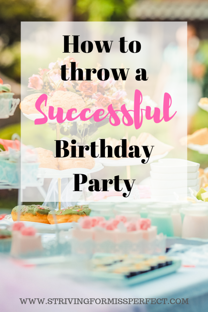How to throw a successful birthday party 
#partyplanning #birthday