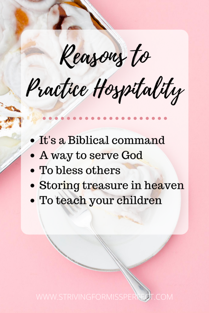 Reasons to practice hospitality. As Christians we should be practicing hospitality. Here are 5 reasons why we should be hosting others.
#hosting #christian #ministry 